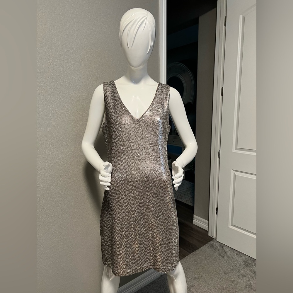 WHBM Sparkly Sequin Dress size L